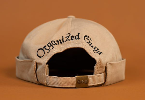 OG Docker Cap Khaki - Organized Guild